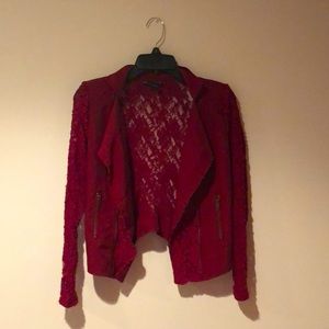 Red Lace Jacket